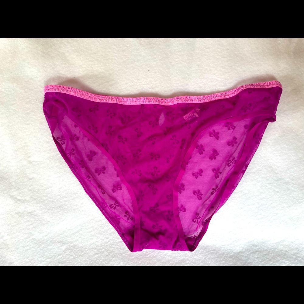 VS purple see through bikini